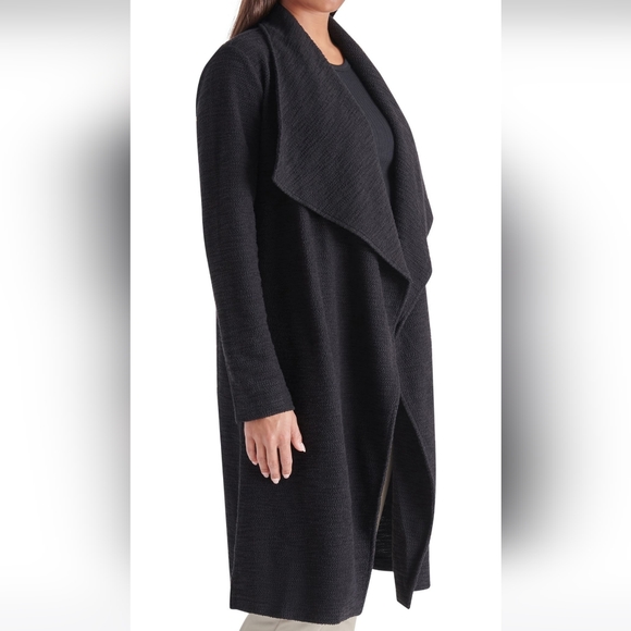 *1 Left!* NWT STEVE MADDEN | $109 Duster Coat in Black XS/S - Picture 4 of 8